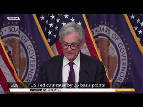 US Fed cuts rates by 25 basis points