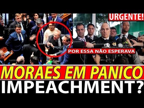 A CASA CAIU! SAI IMPEACHMENT DE M0RAES - SENADO ACORDOU! BOLSONARO COMEMORA!