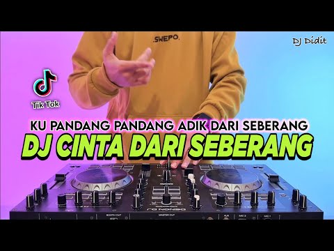 DJ CINTA DARI SEBERANG - KU PANDANG PANDANG ADIK DARI SEBERANG REMIX FULL BASS VIRAL TIKTOK TERBARU