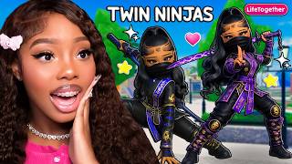 We Went UNDERCOVER As Twin NINJAS ⭐ | Roblox Life Together Rp