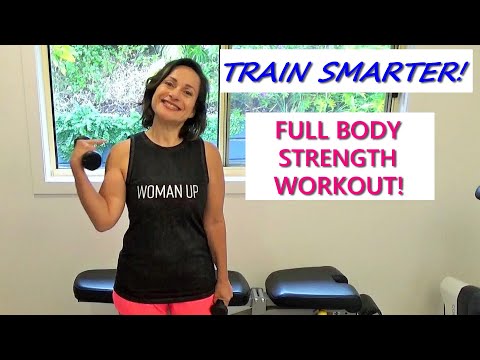 TRAIN SMARTER Full Body Strength Workout For Maximum Results!