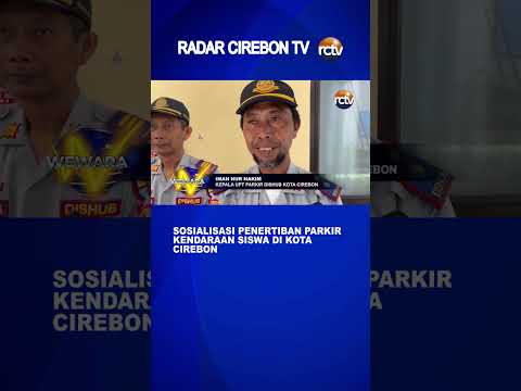 Sosialisasi Penertiban Parkir Kendaraan Siswa di Kota Cirebon