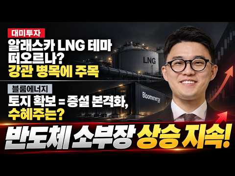 [김태윤 역전계좌] 반도체 장비주의 상승은 지속! #HPSP 후속주는? | 대미투자 30일 트럼프 발표, 강관 병목에 주목할 때 | 블룸에너지 벨류체인 추가 상승 가능할까?