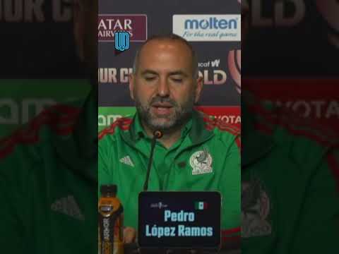 Pedro López enaltece a las jugadores de México previo al partido de las semifinales de la Copa Oro W