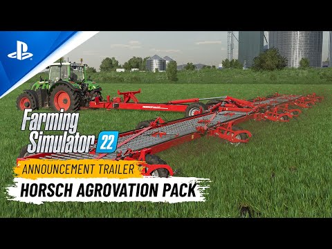 Farming Simulator 22 - Horsch AgroVation Pack Announcement Trailer | PS5 & PS4 Games