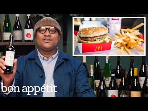 Sommelier Pairs Fast Food And Wine | World Of Wine | Bon Appétit