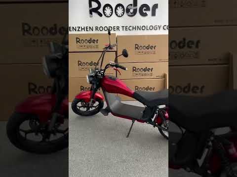Rooder Electric scooters ElektroRoller Chopper #Rooder #citycoco