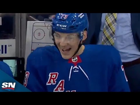 Rangers Matt Rempe Gets Madison Square Garden Rocking With First Playoff Goal