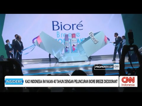 KAO Indonesia Rayakan 40 Tahun Dengan Peluncuran Biore Breeze Deodorant - Insiders