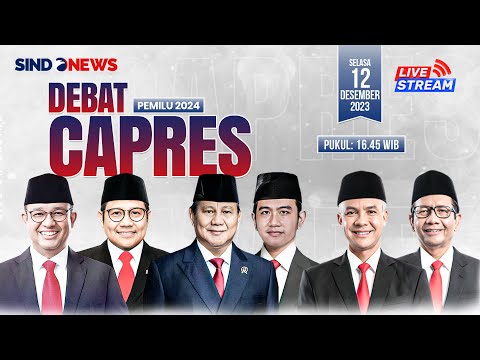 Ft Live Debat Pertama Calon Presiden Pilpres