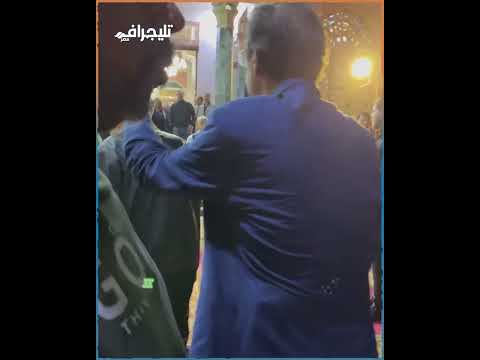 المستشار مرتضى منصور يقدم واجب العزاء في مصطفى فهمي