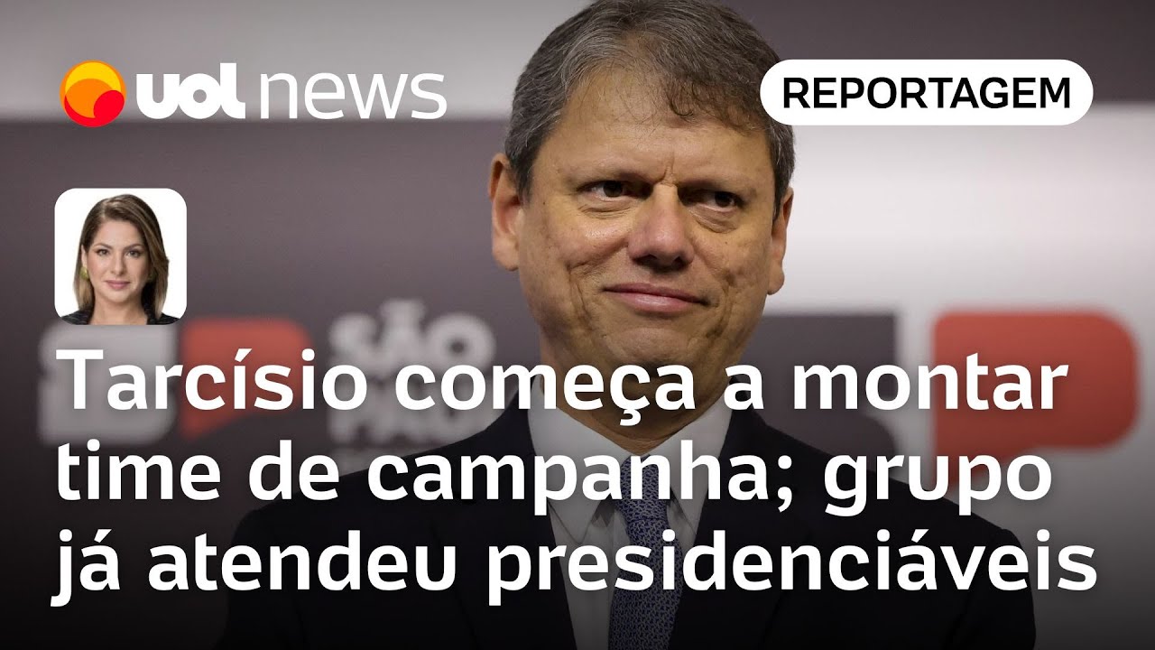 Tarcísio começa a montar time de campanha para 2026 grupo já atendeu presidenciáveis | Daniela Lima TV Online Tarcísio começa a montar time de campanha para 2026 grupo já atendeu presidenciáveis | Daniela Lima