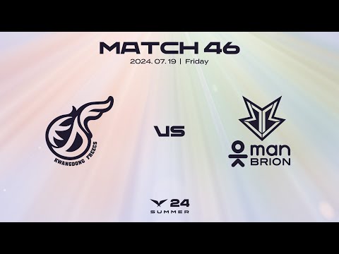 KDF vs. BRO | 매치46 하이라이트 | 07.19 | 2024 LCK 서머 스플릿