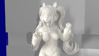 【蝋固め】NikkeのAliceでお手軽、蝋人形体験【ASFR】