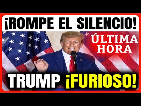 Ultimas noticias EEUU, DONALD TRUMP ¡ROMPE EL SILENCIO! desde NUEVA JERSEY | Última hora