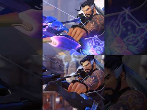 OVERWATCH - HANZO MYTHIC WEAPON [COMPARISON] #overwatch