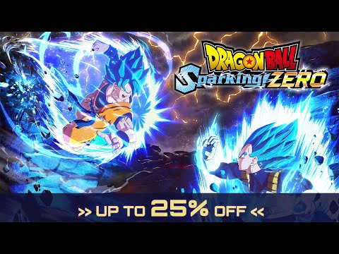 SALE ANNOUNCEMENT - UP TO 25% OFF | DRAGON BALL: Sparking! ZERO – SUPER and MOVIES Character Trailer