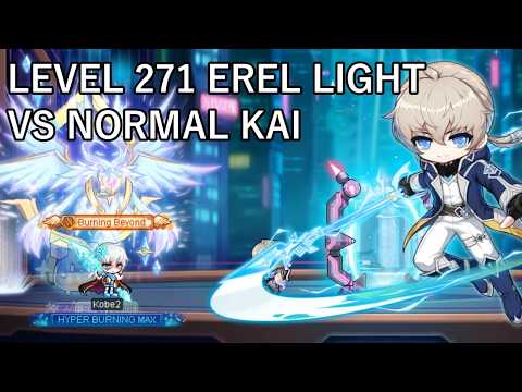 Global MapleStory Test Server: Erel Light vs Normal Kai (Challengers Heroic World)