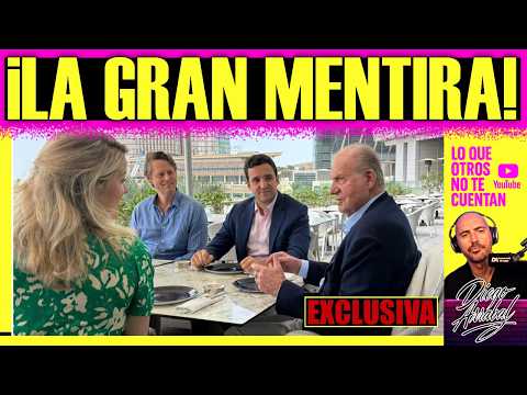 🚨 ¡EXCLUSIVA MUNDIAL! Destapamos la GRAN MENTIRA del REY JUAN CARLOS en Abu Dabi