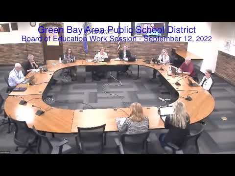 GBAPSD Board of Education Work Session: September 12, 2022