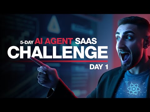 🔴 Day 1 of the 5-Day AI Agent SaaS Challenge (Intro & Prizes, Clerk/Schematic Setup & Portfolio!)