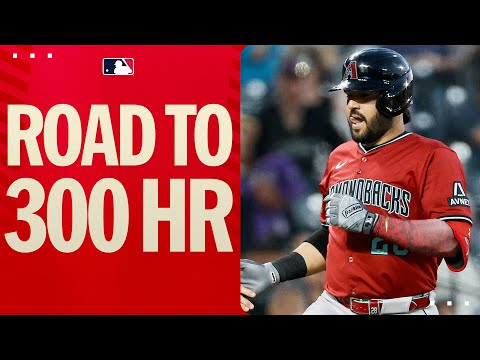 Eugenio Suárezs Road to 300 Home Runs! (12th active MLB player to reach 300 HR!)