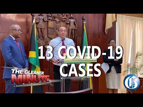 THE GLEANER MINUTE: 13 COVID cases...Cop loses firearms, ammo...Horse racing resumes