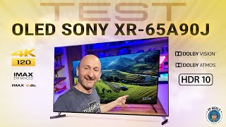 Vido-Test : TEST : Tlviseur OLED Sony XR-65A90J ! (Cin, Gaming 120 FPS, Streaming, Dolby, DTS...)