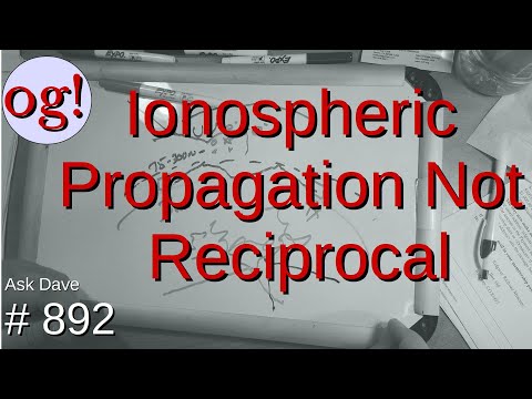 Ionospheric Propagation Not Reciprocal (#892)