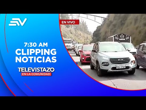 Vía habilitada sector puente de Gualo | Televistazo | Ecuavisa