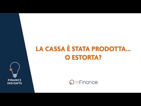 La cassa è stata prodotta... o estorta?