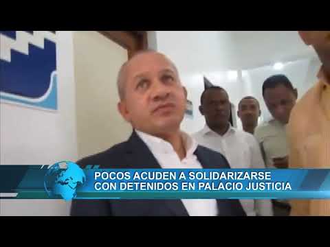 Pocos se solidarizan con detenidos en el Palacio