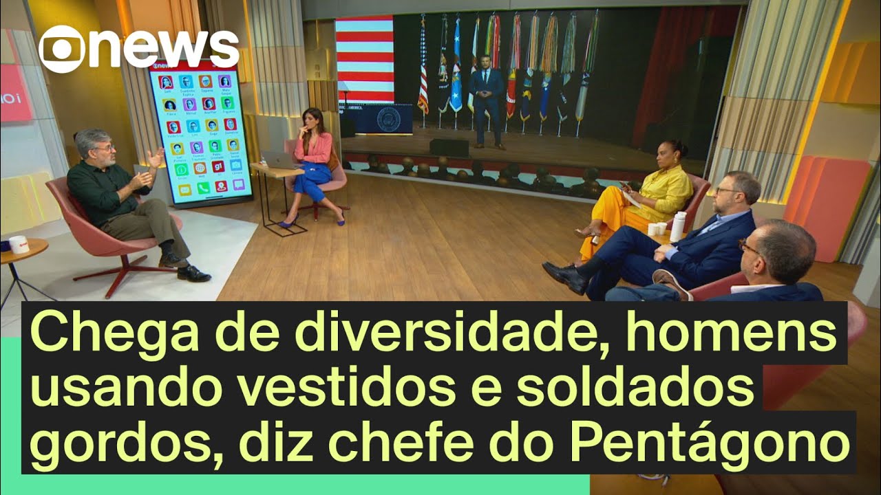 EUA é cansativo ver soldados gordos diz chefe do Pentágono