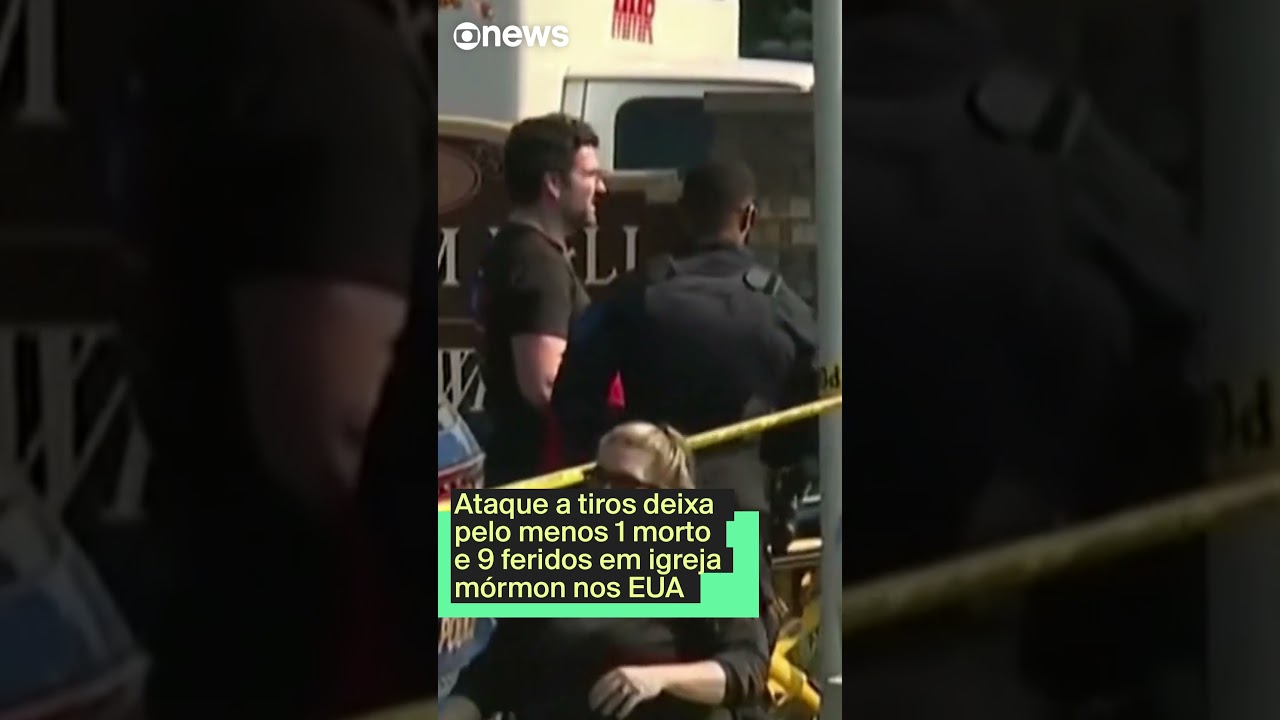 Ataque a tiros em igreja mórmon nos EUA deixa 1 morto e 9 feridos