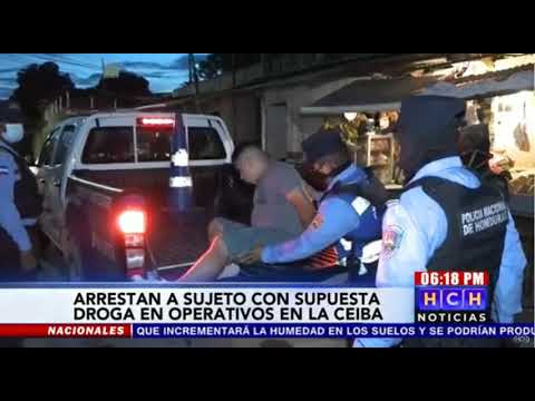 Operación Independencia: Capturan a ciudadano con droga tras operativos en la Ceiba
