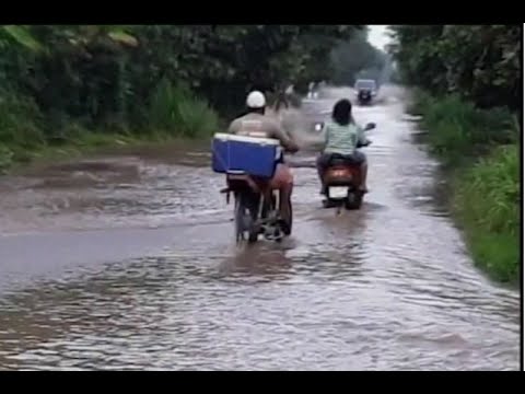 Lluvias ocasionan inundaciones en Escuintla y Amatitlán
