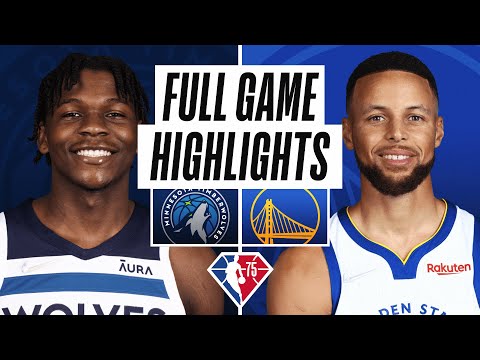 TIMBERWOLVES at WARRIORS | FULL GAME HIGHLIGHTS | January 27, 2022 video clip