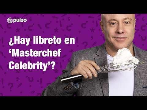 Jorge Rausch aclara si hay o no libretos en 'Masterchef Celebrity' | Pulzo