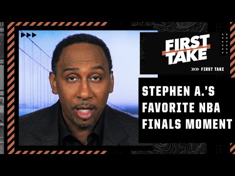 Stephen A.'s favorite NBA Finals moment will surprise you  | First Take video clip
