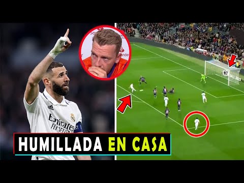 ASI REACCIONA PRENSA EUROPEA a HAT-TRICK de BENZEMA BARCELONA vs REAL MADRID 0-4