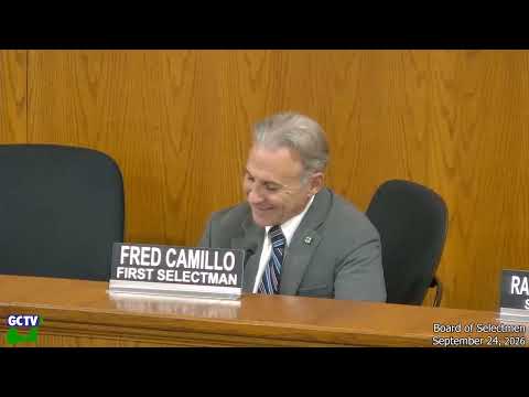 Board of Selectmen, September 24, 2026
