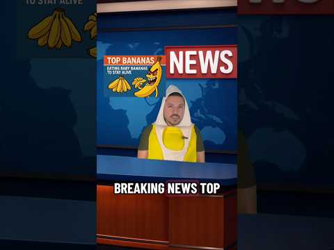 Top Banana News #banana #pun #joking #comedy #skit