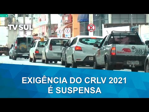 Minas Gerais suspende exigência do CRLV 2021 até junho