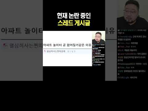 현재 논란 <strong>중인</strong> 스레드 게시글