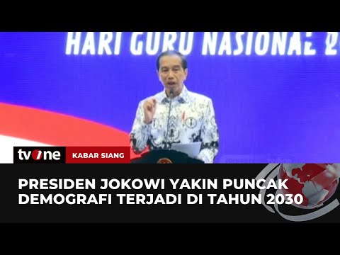 Presiden Jokowi Sebut Tahun 2030 Indonesia Bisa Mendapat Puncak Demografi