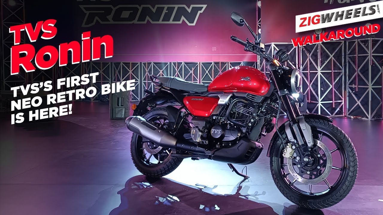 TVS Ronin Walkaround Video | Is It A Scrambler, Cruiser Or What? | Power, Features And Price Revealed