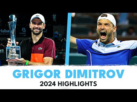 Grigor Dimitrov's Exceptional Highlights From 2024