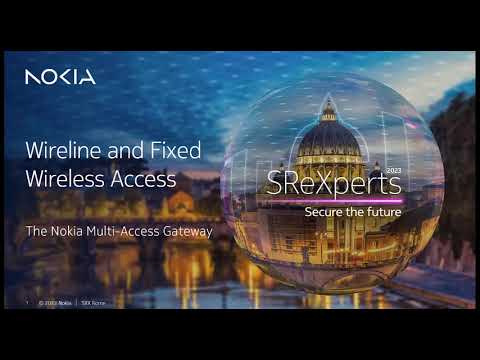 Demonstration of Nokia Multi-Access Gateway for scaling broadband services