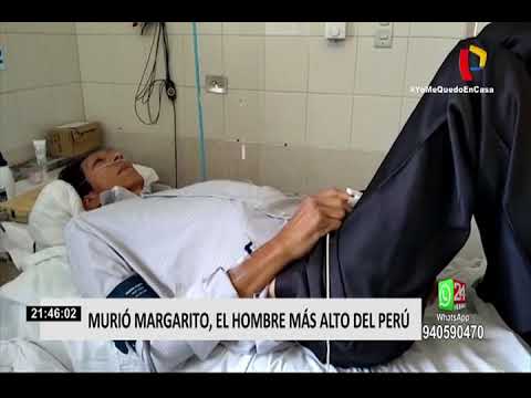 Margarito Machacuay: el hombre más alto del Perú falleció a los 56 años