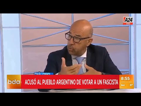 INSÓLITO: el embajador argentino en Venezuela acusó al pueblo de votar a un fascista